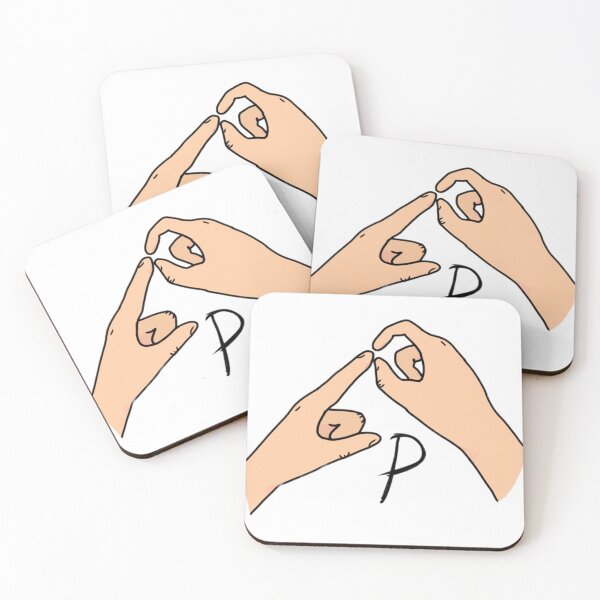 Item preview, BSL letter sign P designed and sold by Artistkhg.