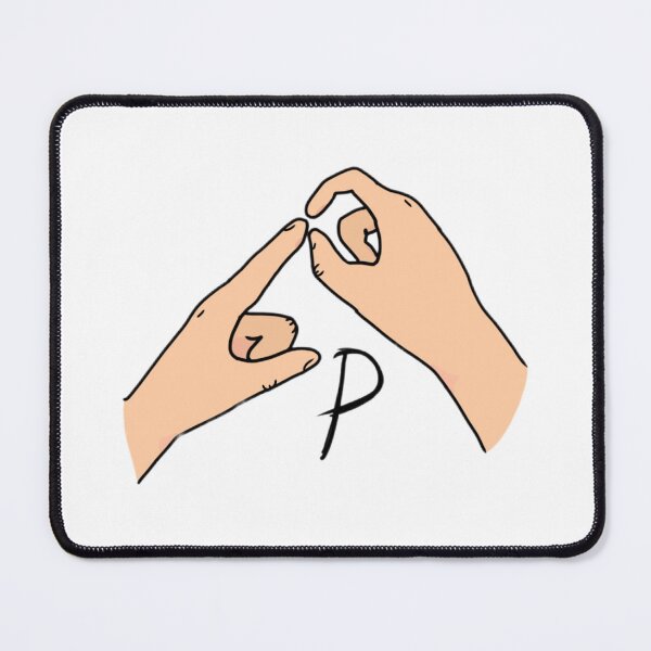 Item preview, BSL letter sign P designed and sold by Artistkhg.