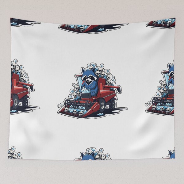 Item preview,  Raccoon Operator combine harvester 1 designed and sold by RedWolfDisigne.