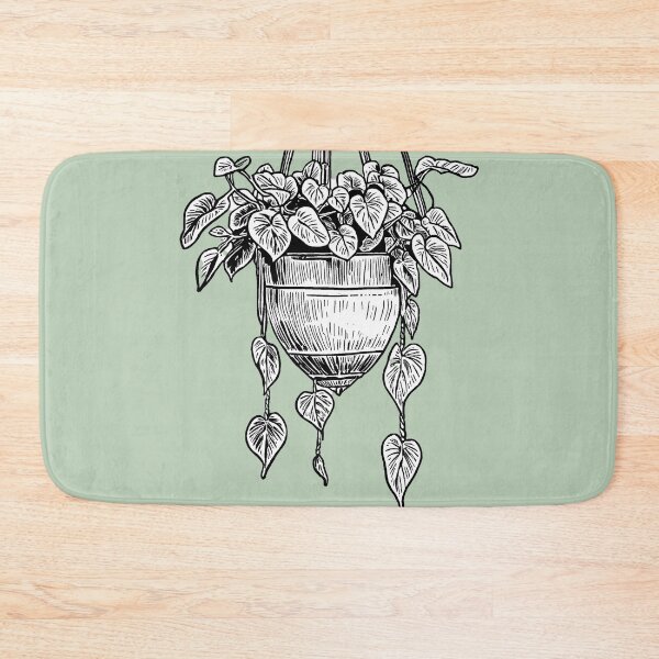 Item preview, Pothos plant drawing designed and sold by MidnightInk Designs.