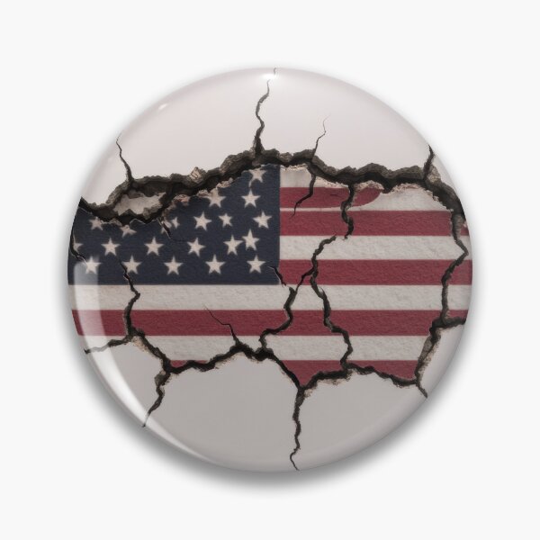 Item preview, Fractured Patriotism: The American Flag designed and sold by Twisted Kids.