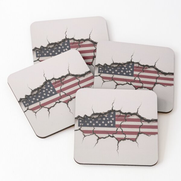 Item preview, Fractured Patriotism: The American Flag designed and sold by Twisted Kids.