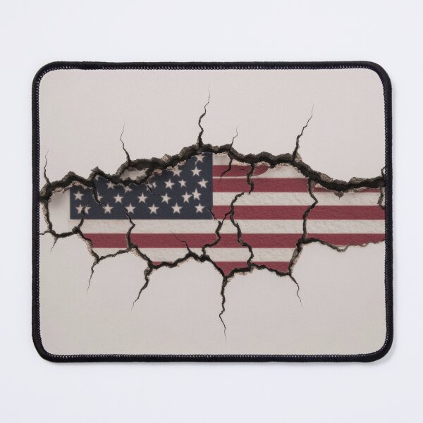 Item preview, Fractured Patriotism: The American Flag designed and sold by Twisted Kids.