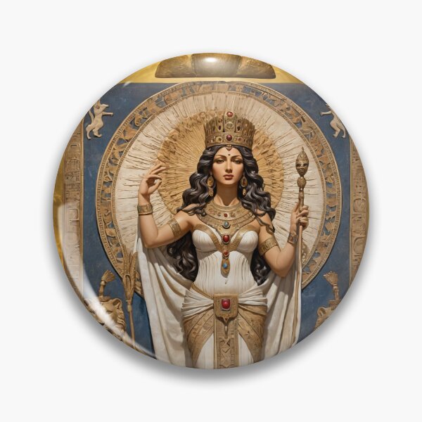 Item preview, Ancient Sumerian Goddess Inanna Mythological Art designed and sold by PrometheusStyle.