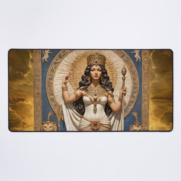 Item preview, Ancient Sumerian Goddess Inanna Mythological Art designed and sold by PrometheusStyle.