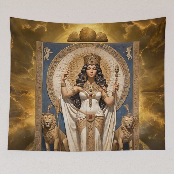 Item preview, Ancient Sumerian Goddess Inanna Mythological Art designed and sold by PrometheusStyle.