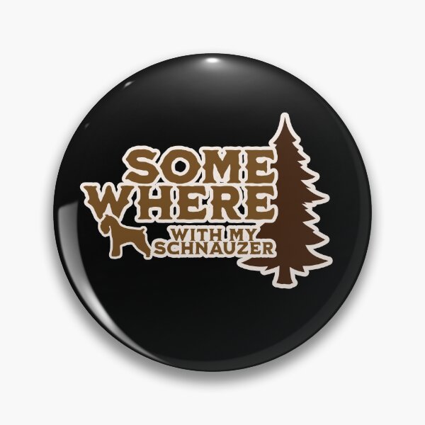 Item preview, Somewhere With My Schnauzer Camping Gift designed and sold by Guarddogdrive.