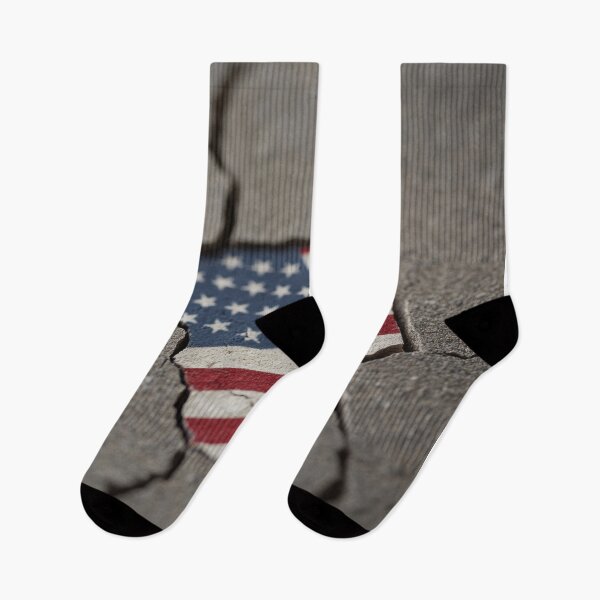 Item preview, Fractured Patriotism: American Flag Art designed and sold by Twisted Kids.