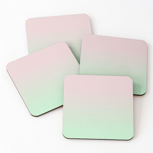 Item preview, Powder Pink to Mint Green Ombre designed and sold by BubbleGalaxy.