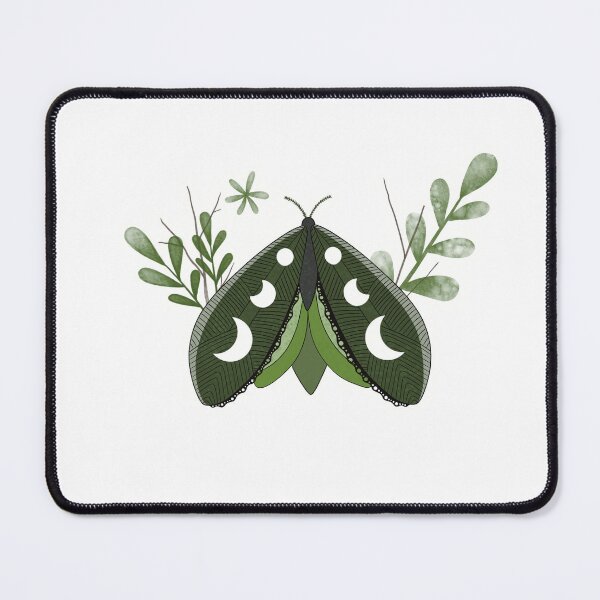 Item preview, Green Celestial Plant Moth  designed and sold by CraftachicDsgn.