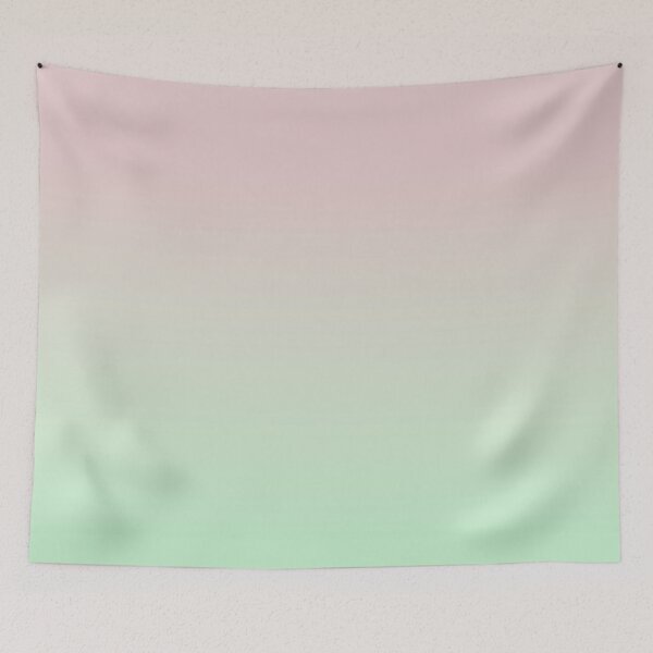 Item preview, Powder Pink to Mint Green Ombre designed and sold by BubbleGalaxy.