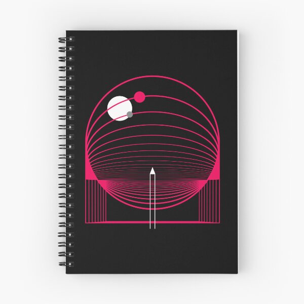 Item preview, Exploring Stars - Minimal space ship, rocket solar system designed and sold by therocketman.