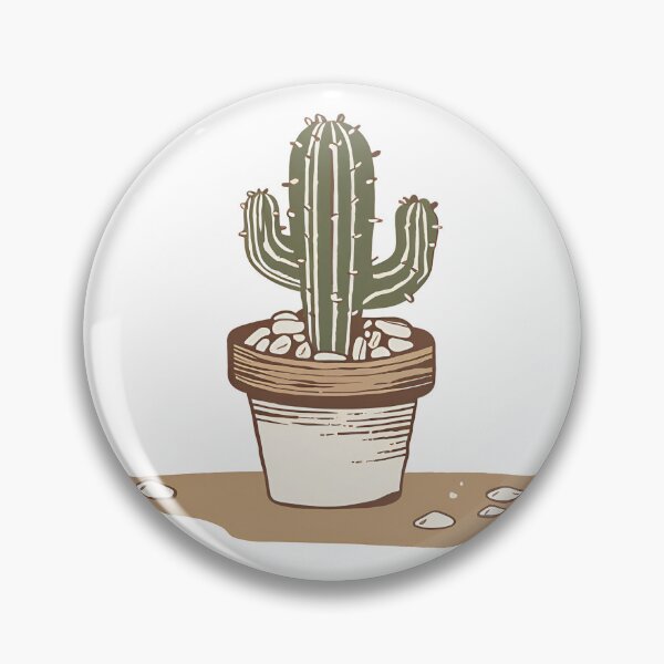 Item preview, Cactus in desert designed and sold by MidnightInk Designs.