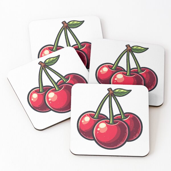 Item preview, “Shiny cherries” designed and sold by Tecno-Art-Land.
