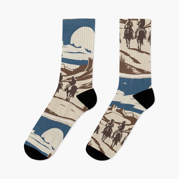 Item preview, 4 cowboys riding through the night designed and sold by MidnightInk Designs.