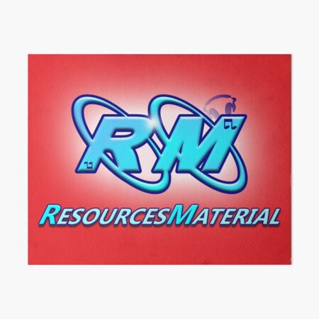 Artikel-Vorschau von RM-Logo: Rotes Thema, designt und verkauft von RᴇsᴏᴜʀᴄᴇsMᴀᴛᴇʀɪᴀʟ.
