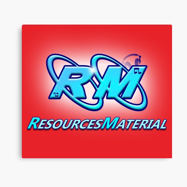 Aperçu de l'œuvre Logo RM : thème rouge créée et vendue par RᴇsᴏᴜʀᴄᴇsMᴀᴛᴇʀɪᴀʟ.