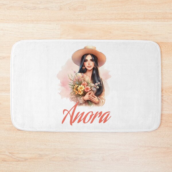 Item preview, Anora - Vibrant Floral Portrait designed and sold by lojadpop.