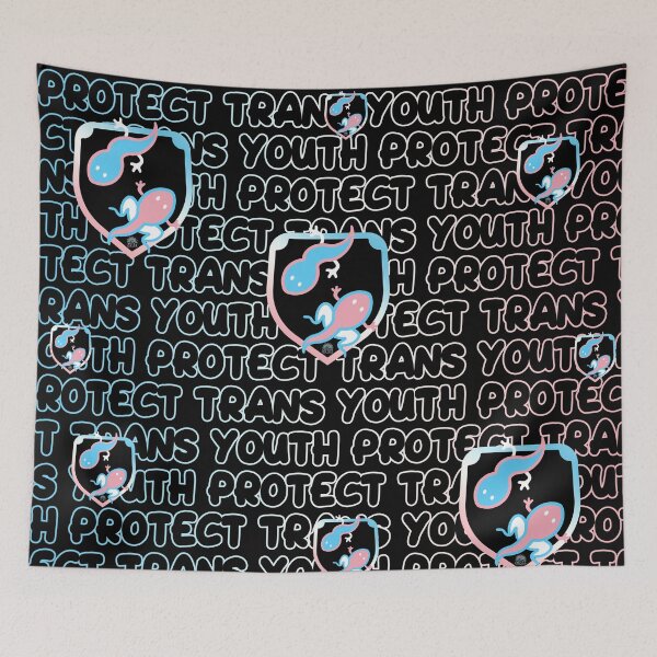 Item preview, Protect Trans Youth designed and sold by Global Rainbow Engineers.