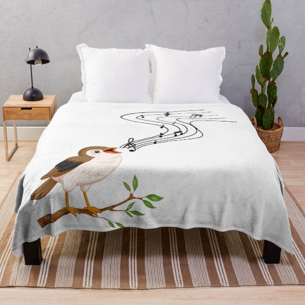 Item preview, Singing bird lover classical music notes cute bird watching designed and sold by Artstastic.