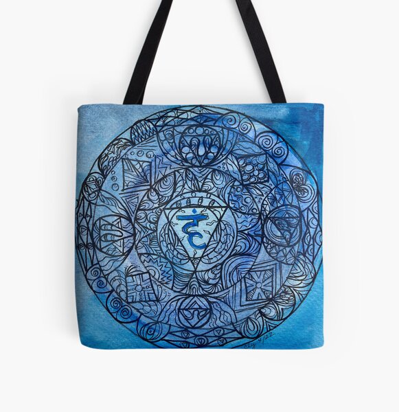 Item preview, Vishuddha Mandala designed and sold by CatyLouArtStudios.
