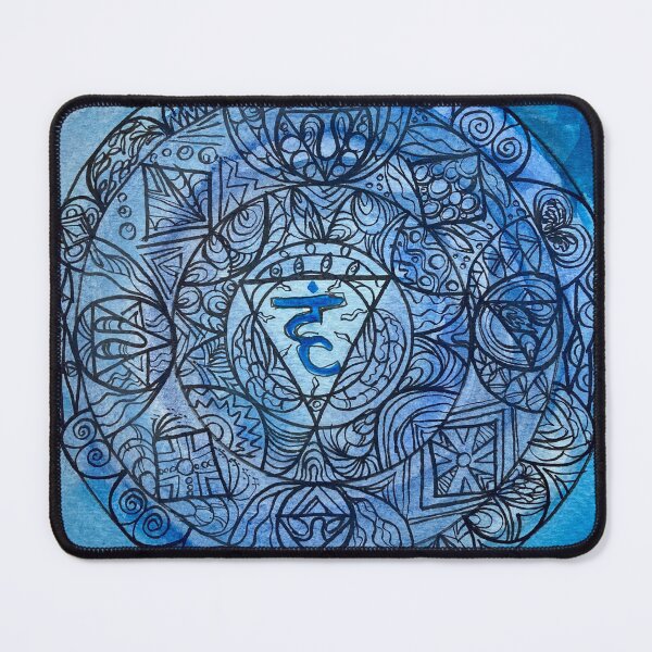 Item preview, Vishuddha Mandala designed and sold by CatyLouArtStudios.
