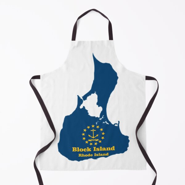 Item preview, Block Island map flag designed and sold by studioss76.
