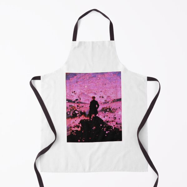 Item preview, Wanderer above the Sea of Fog in Pink designed and sold by Art.From_Inside.