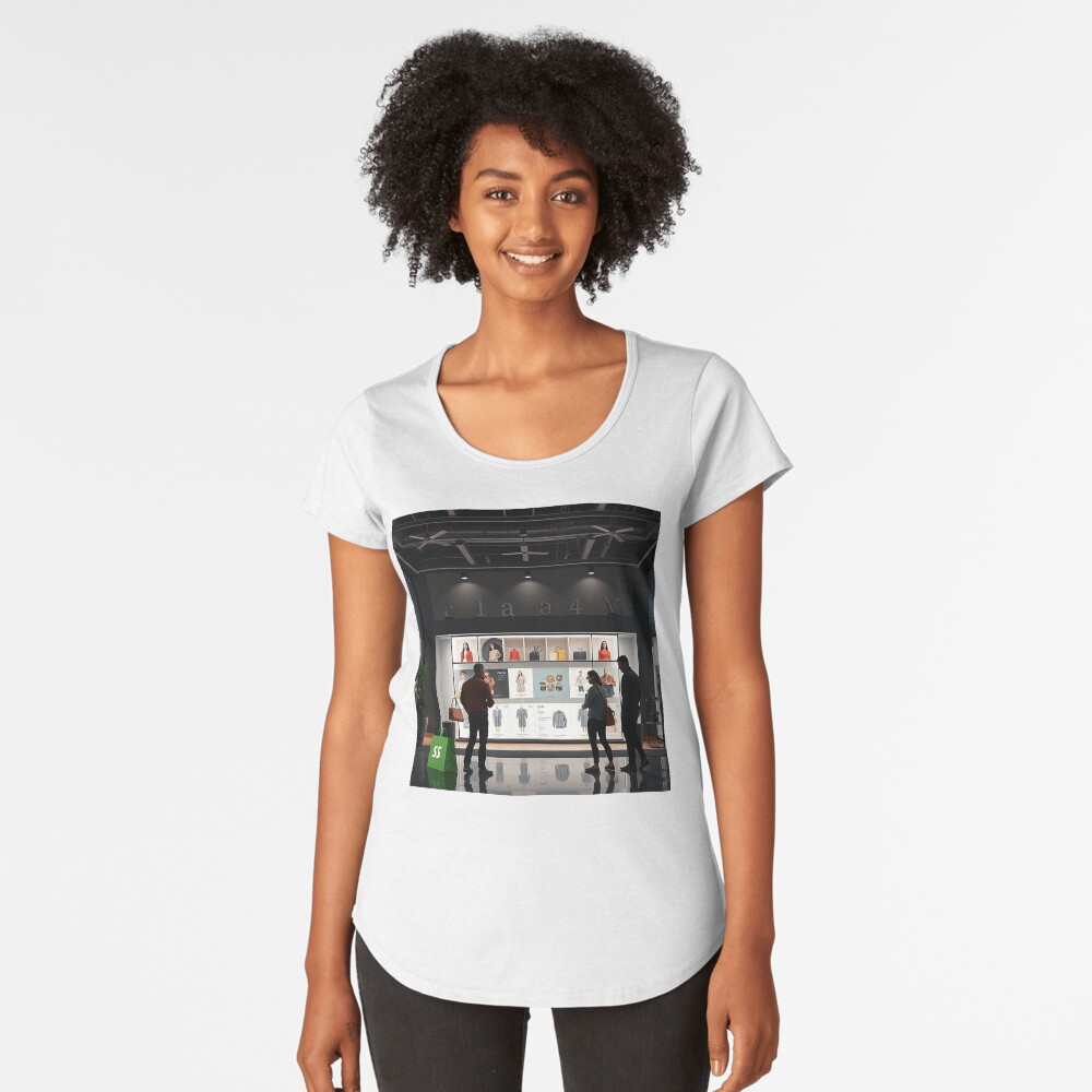 Item preview, Premium Scoop T-Shirt designed and sold by ErGoBa.
