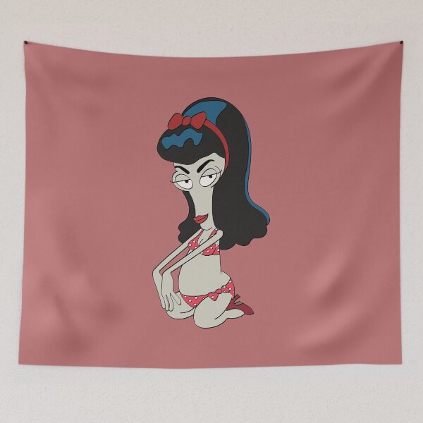 Item preview, American Dad Roger Roslyn Tattoo designed and sold by olivia-krig.