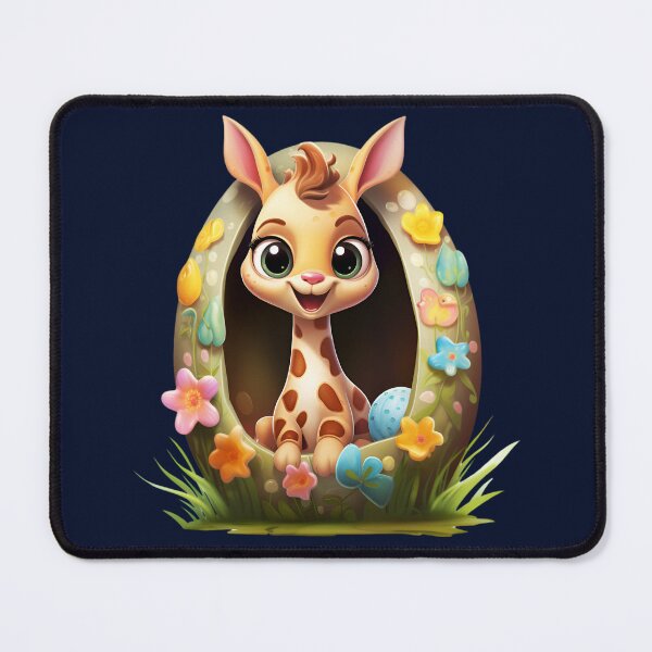 Item preview, Cute Easter Giraffe in Eggshell! designed and sold by fribabywonder.