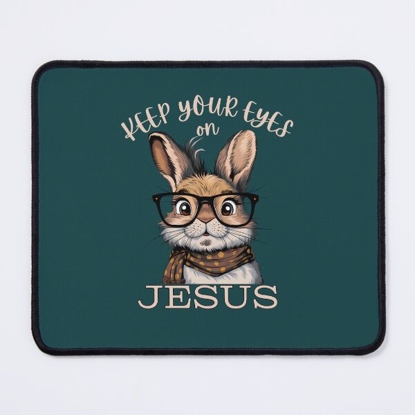 Item preview, Cute Bunny wearing Glasses designed and sold by LovesLuLu.