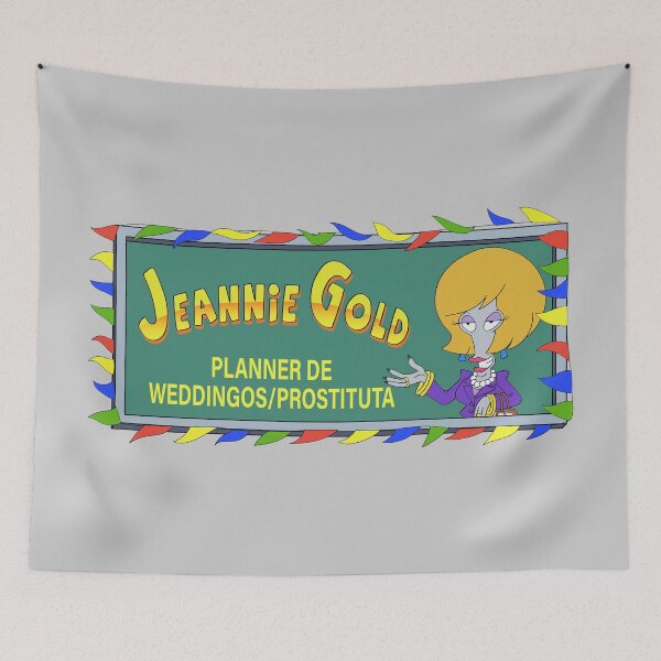 Item preview, American Dad Jeannie Gold designed and sold by olivia-krig.