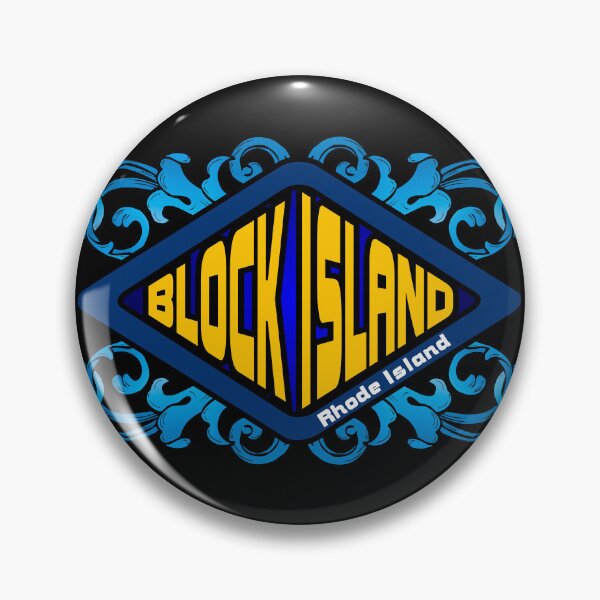 Item preview,  Block Island emblem retro sign designed and sold by studioss76.