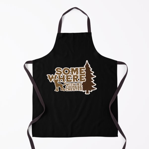 Item preview, Copy of Somewhere With My Chinese Crested Camping Gift designed and sold by Guarddogdrive.