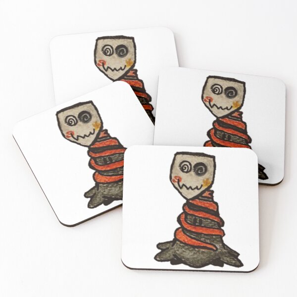 Item preview, The Amazing Mimic Circus Watercolour Happy Gangle Fanart designed and sold by feardeargcrafts.