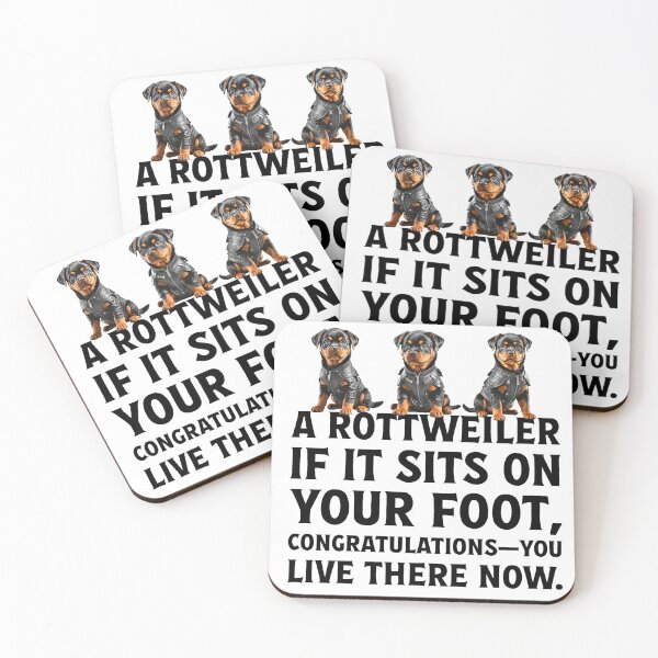 Item preview, Owner of cute pet Rottweiler puppy dog. designed and sold by Drone-tees.