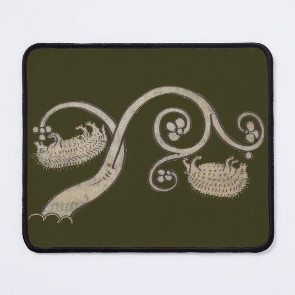 Item preview, Medieval hedgehogs and berries illustration designed and sold by IllmadeErrant.