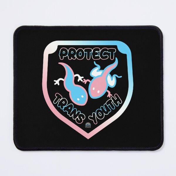 Item preview, Protect Trans Youth - shield version designed and sold by Global Rainbow Engineers.