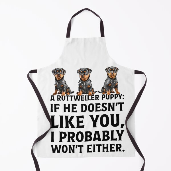 Item preview, Owner of cute pet Rottweiler puppy dog. designed and sold by Drone-tees.