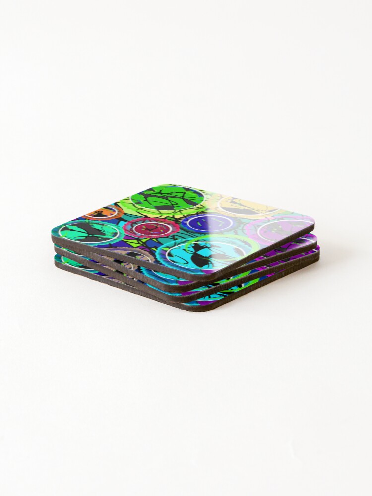 Thumbnail 4 of 5, Coasters (Set of 4), Creativity designed and sold by OutJsWindow.