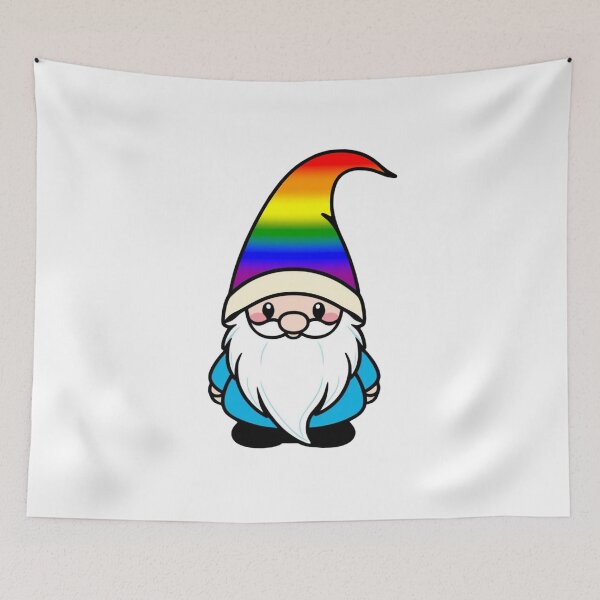 Item preview, Cute Rainbow Gnome - LGBTQ Pride Whimsical Design designed and sold by Travelslightly.