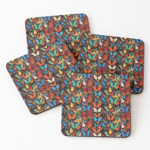 Item preview, Many Beautiful Colorful Butterflies Pattern designed and sold by AlinaSCorner.