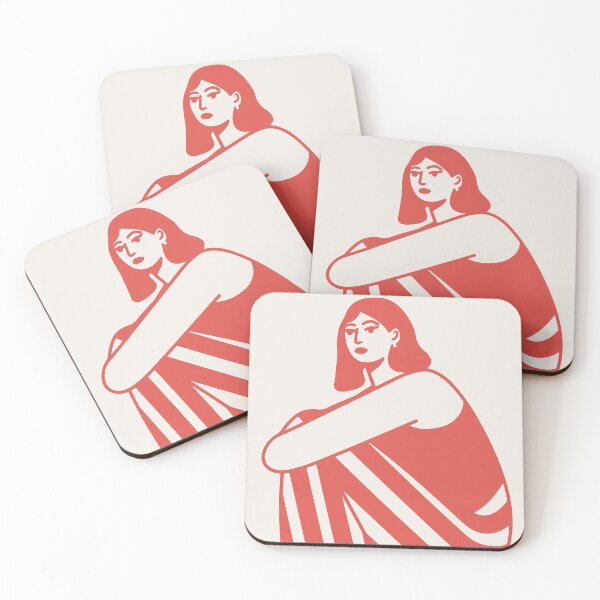 Item preview, Minimalist Woman Portrait Line Art designed and sold by OpalEllery.