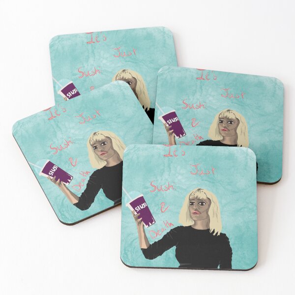 Item preview, Lila Pitts - Sushi and Death designed and sold by Tipsy-Easel.