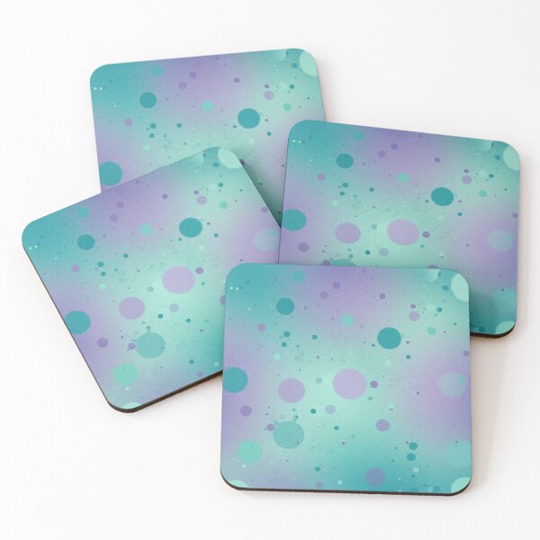 Item preview, Vibrant Circles Mist, pattern designed and sold by JonelleTshirts.