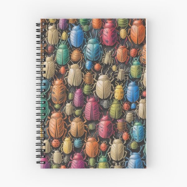 Item preview, Many Beautiful Colorful Bugs Pattern designed and sold by AlinaSCorner.