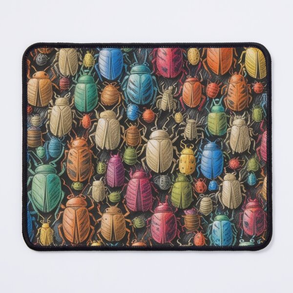 Item preview, Many Beautiful Colorful Bugs Pattern designed and sold by AlinaSCorner.