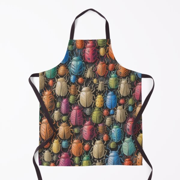 Item preview, Many Beautiful Colorful Bugs Pattern designed and sold by AlinaSCorner.