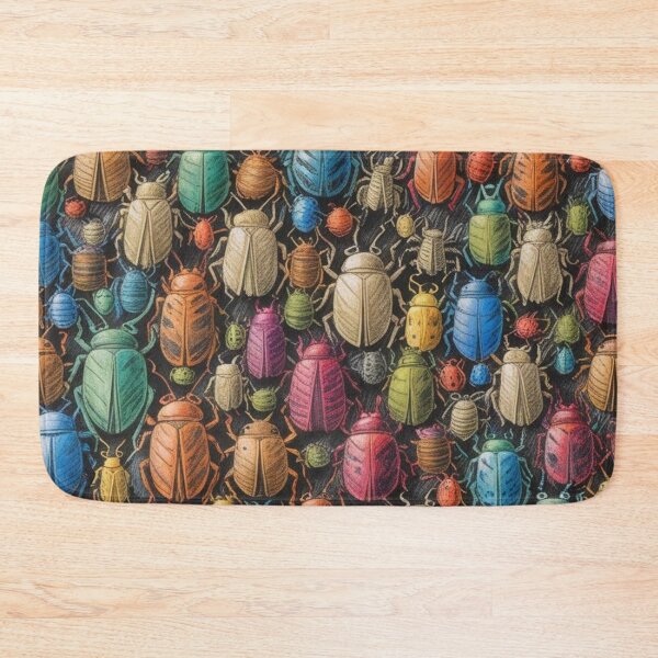 Item preview, Many Beautiful Colorful Bugs Pattern designed and sold by AlinaSCorner.